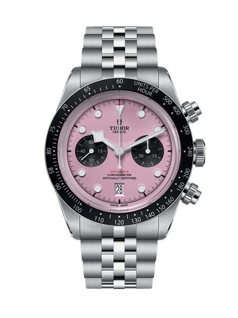 chrono tudor rosa|tudor chrono pink price.